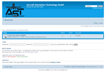 Tablet Screenshot of forum.airsimtech.eu